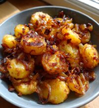fried potatoes and onions