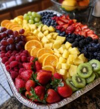 fruit platter thanksgiving