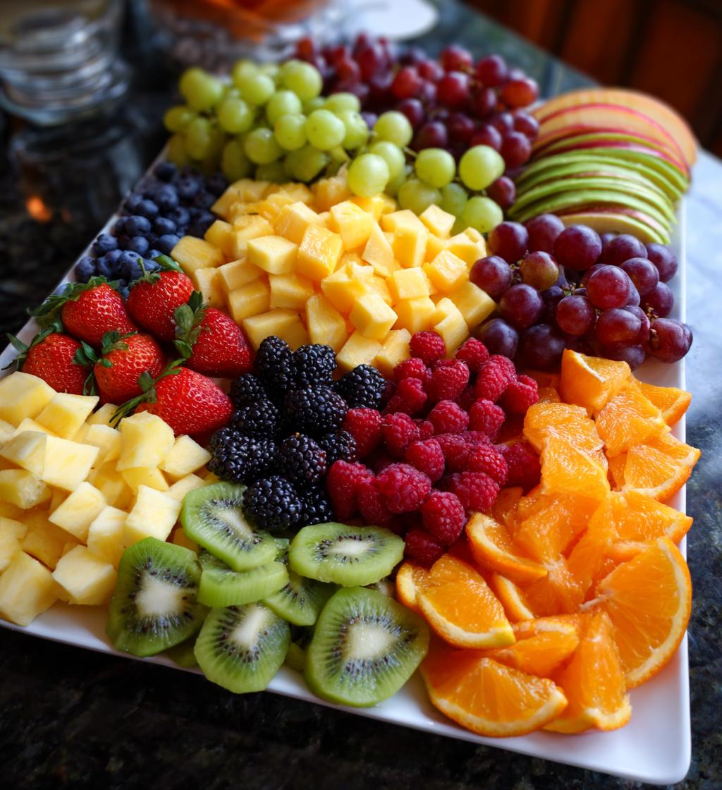 fruit tray for thanksgiving