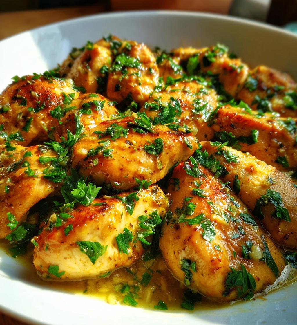 garlic butter chicken recipe