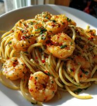 garlic shrimp pasta
