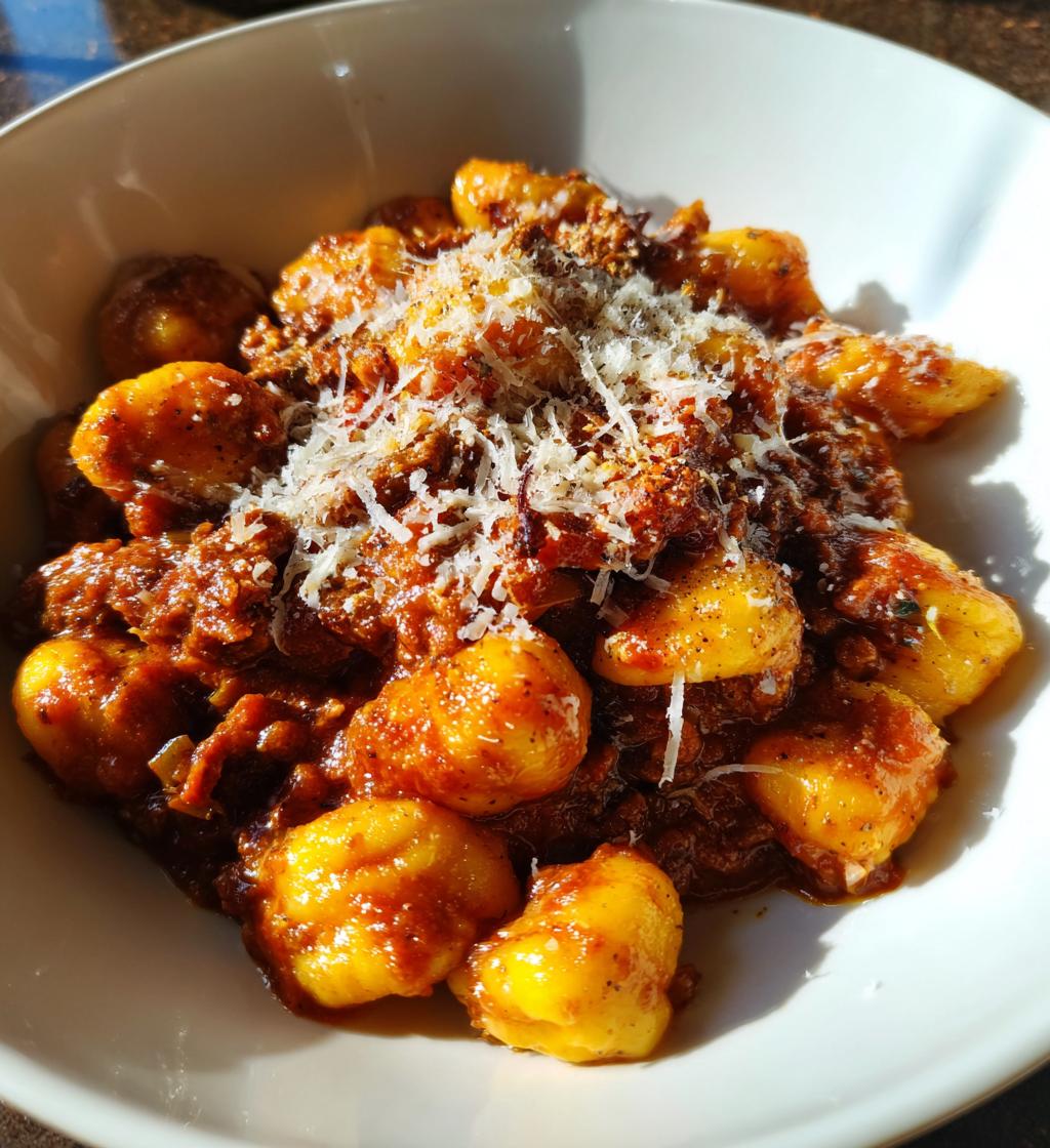 gnocchi bolognese