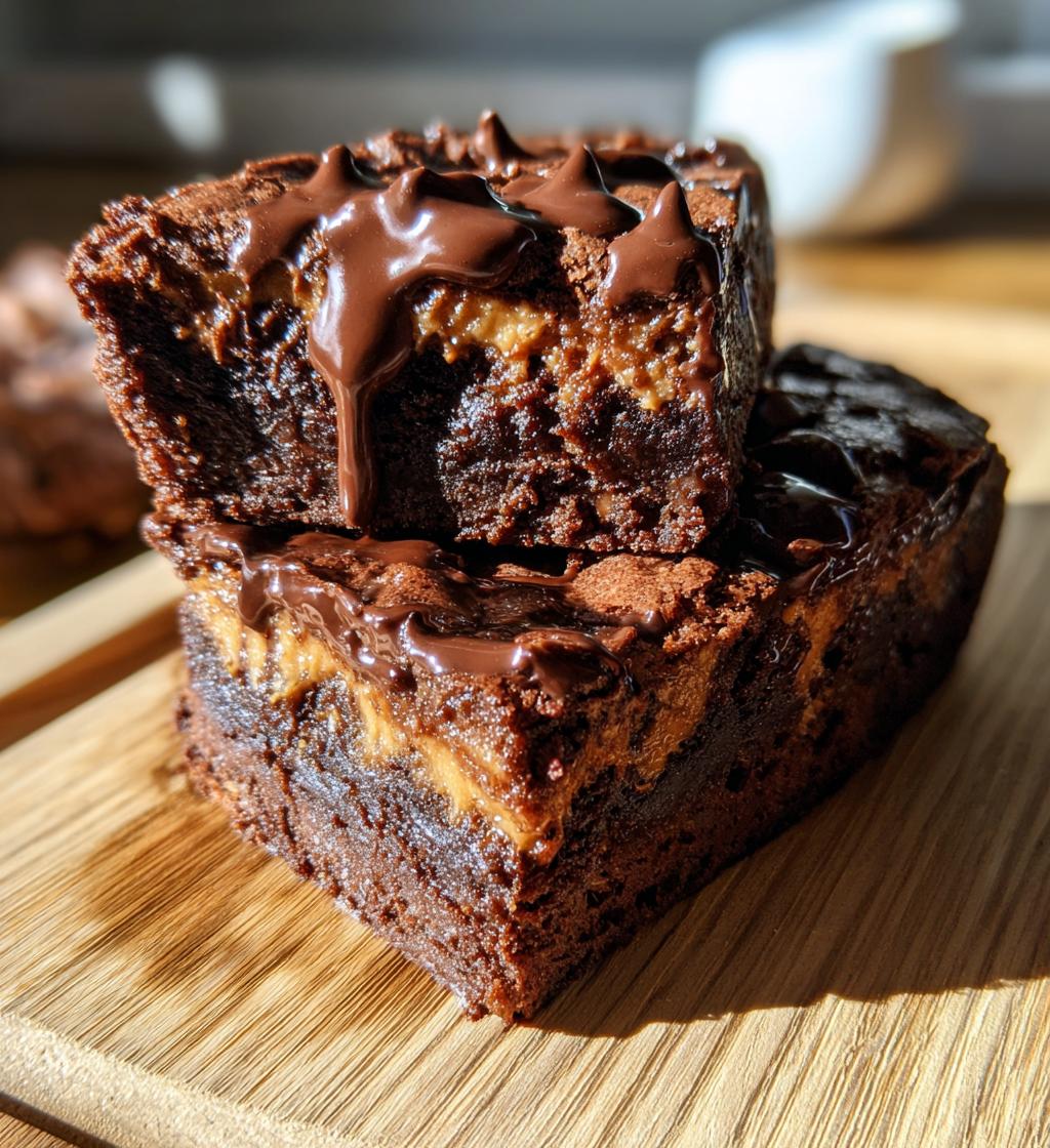 gooey chocolate peanut butter cake