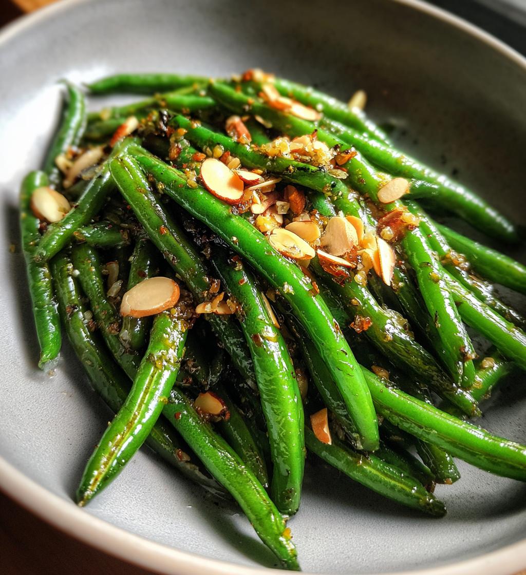green beans recipe thanksgiving