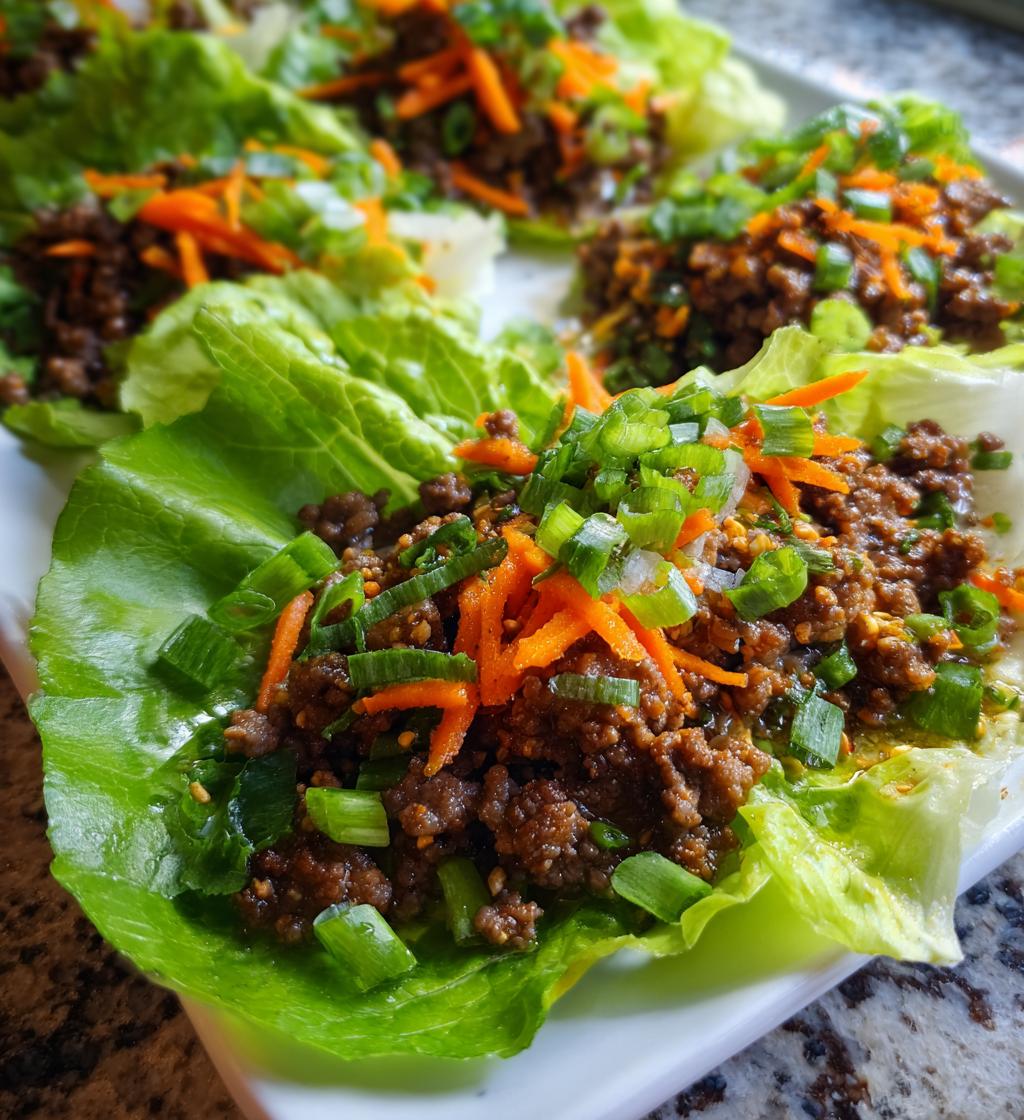 ground beef lettuce wraps 2
