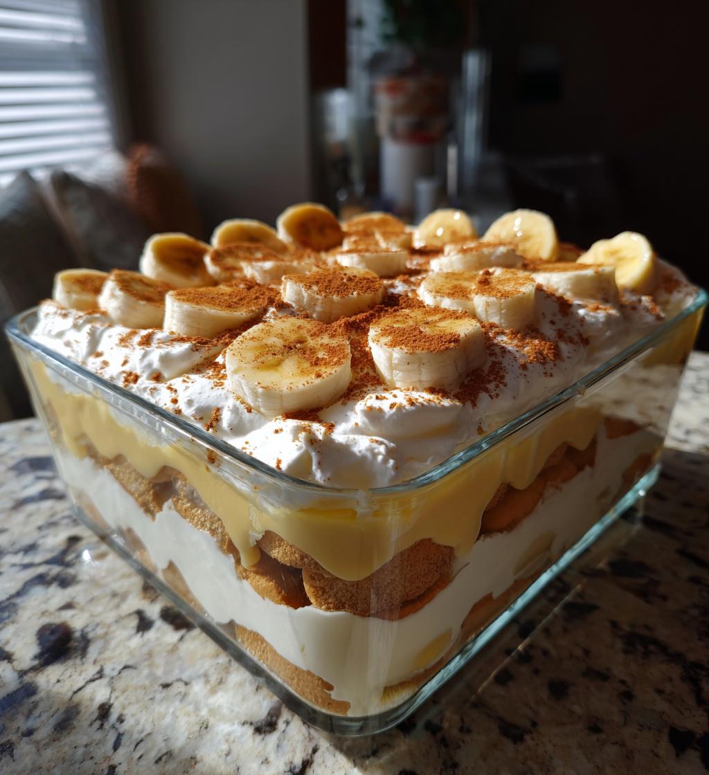 homemade banana pudding