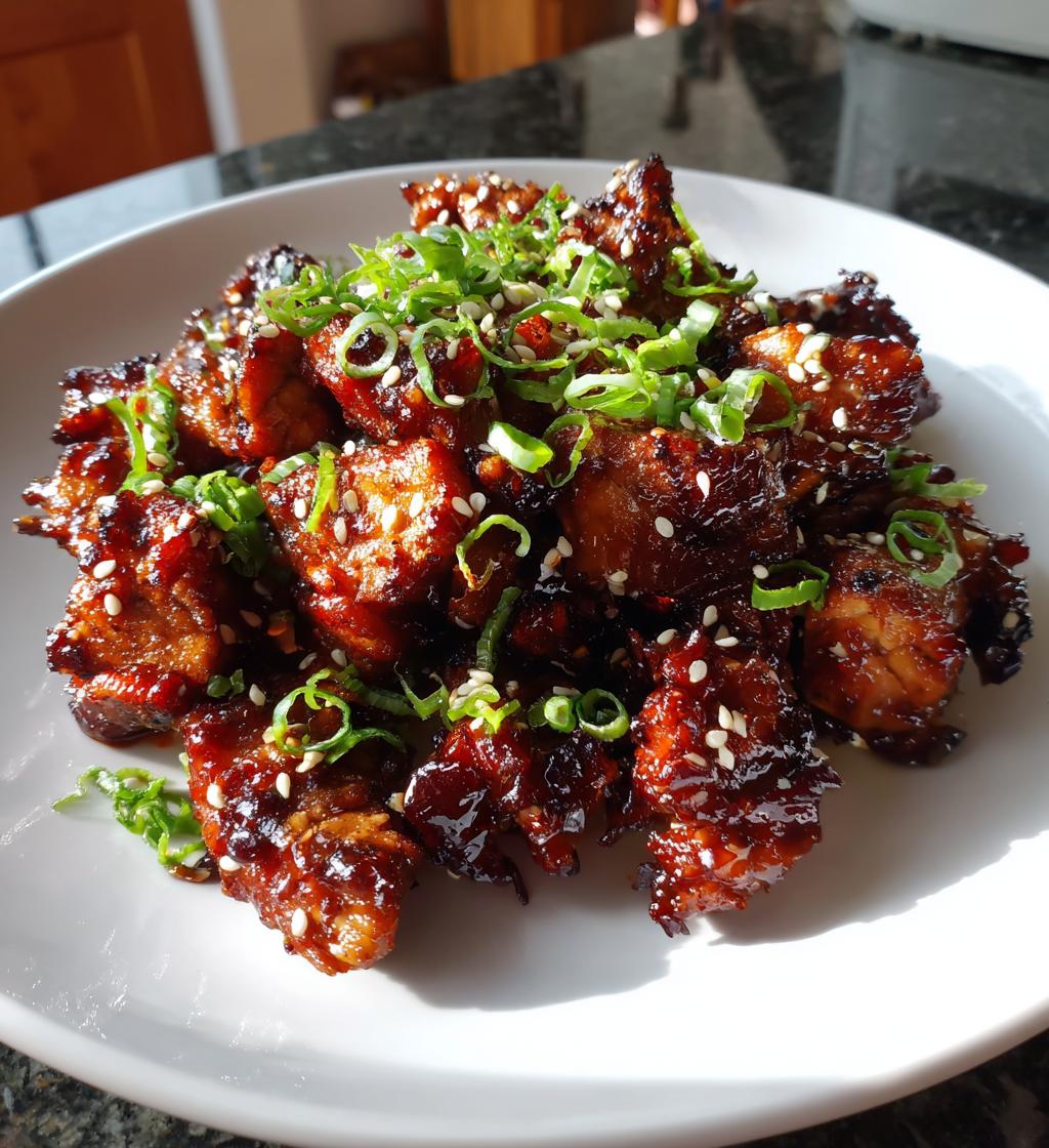 homemade chicken bulgogi - detail 1