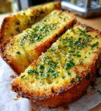 homemade garlic bread