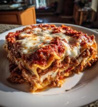 homemade lasagna