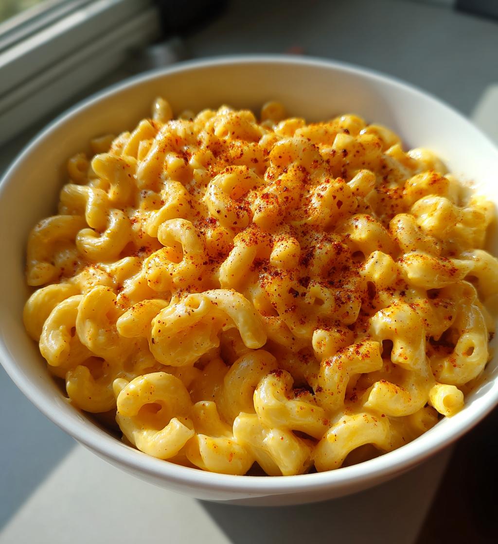 homemade mac and cheese - detail 1