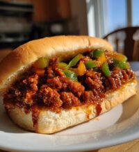 homemade sloppy joes