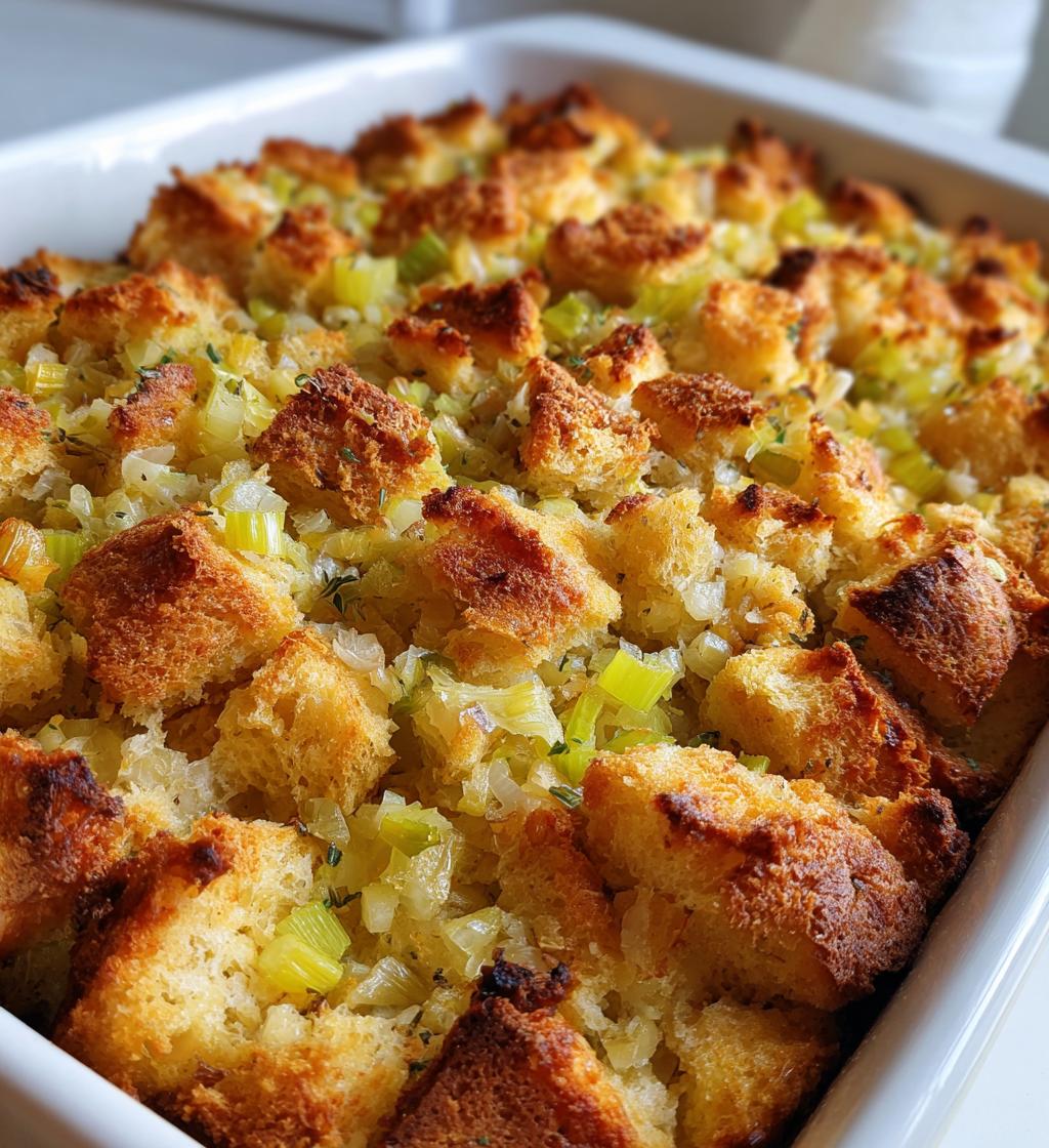 homemade thanksgiving stuffing