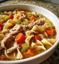 instant pot chicken noodles recipe