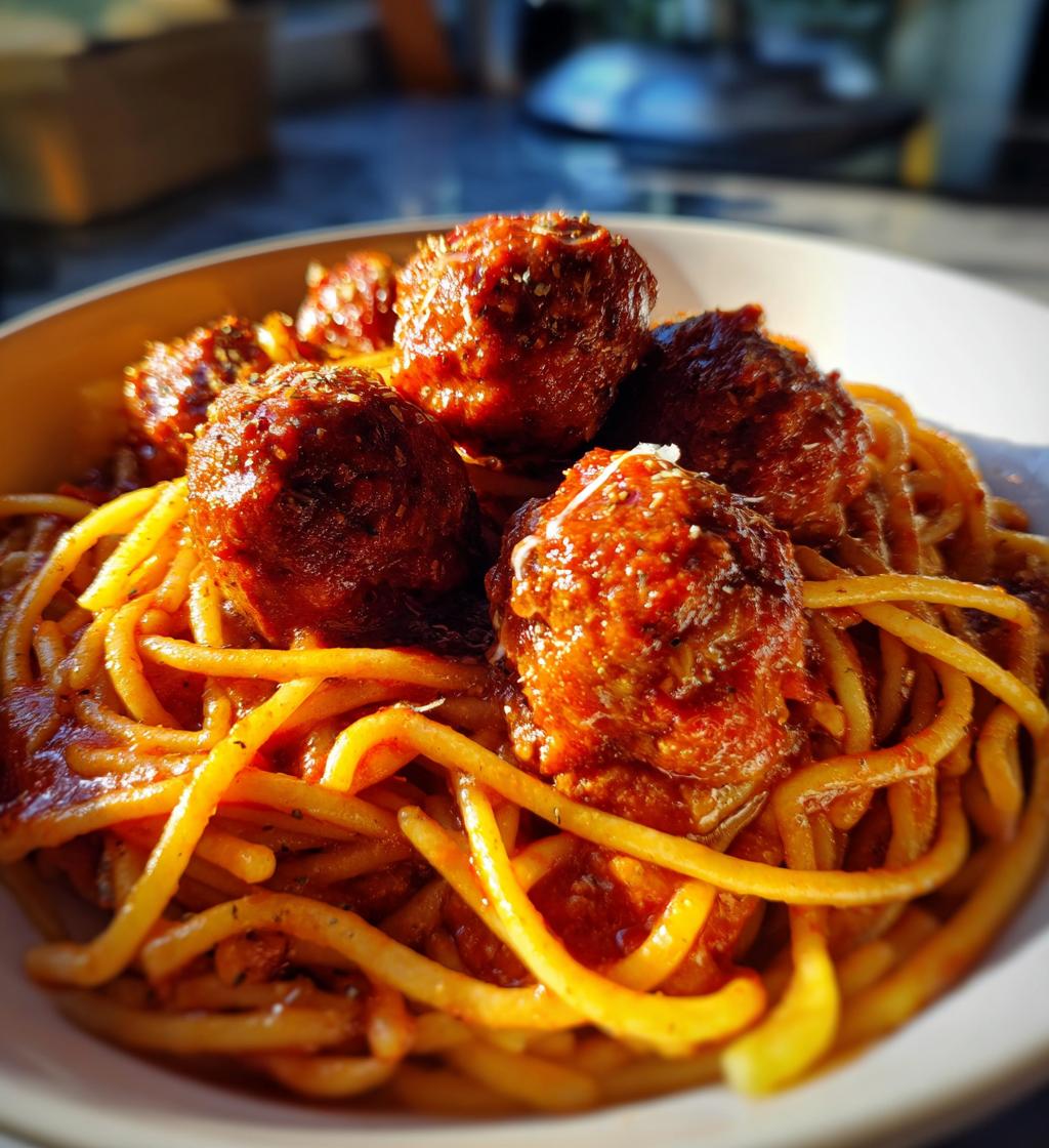 instant pot spaghetti and meatballs