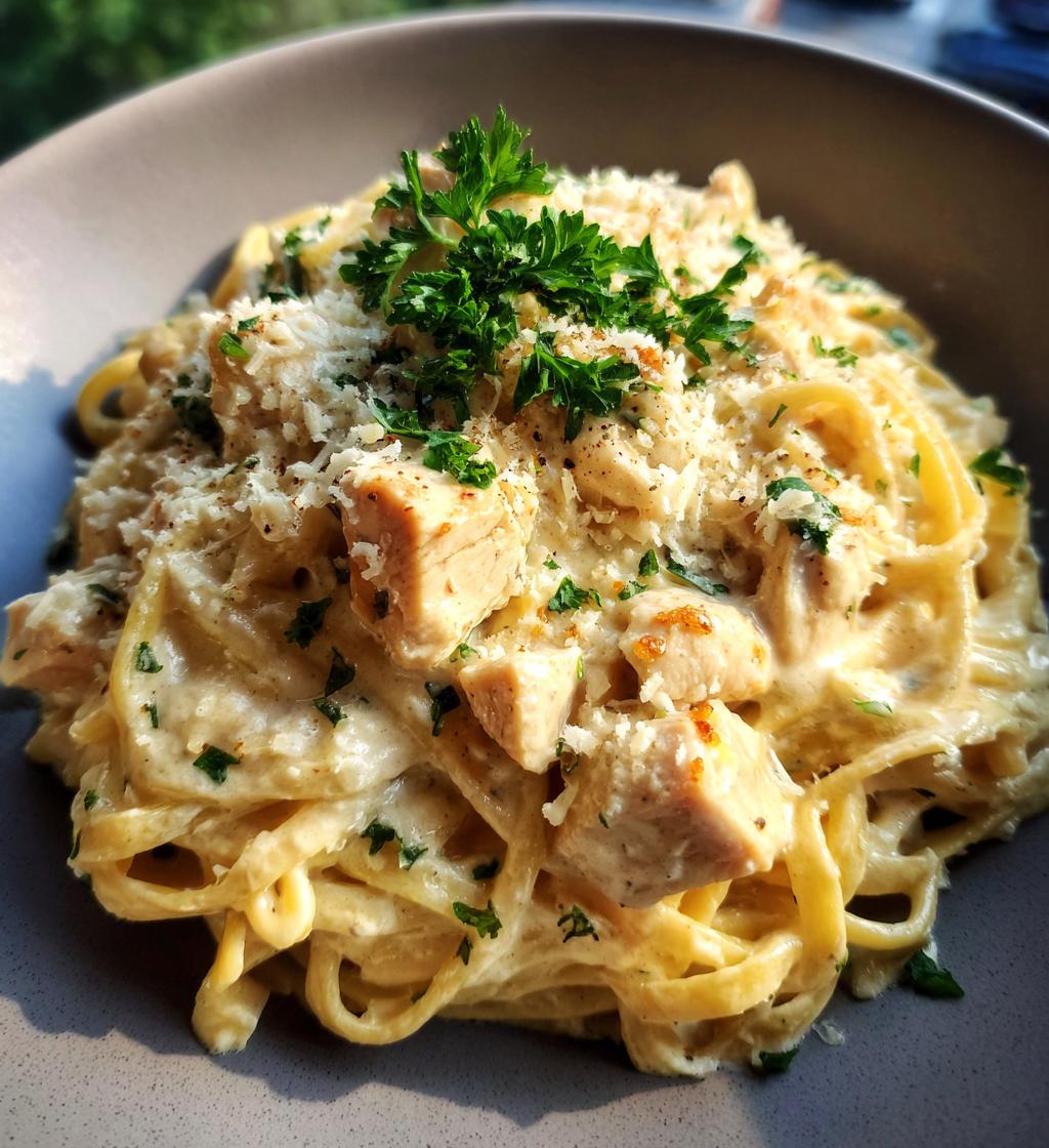italian creamy chicken pasta