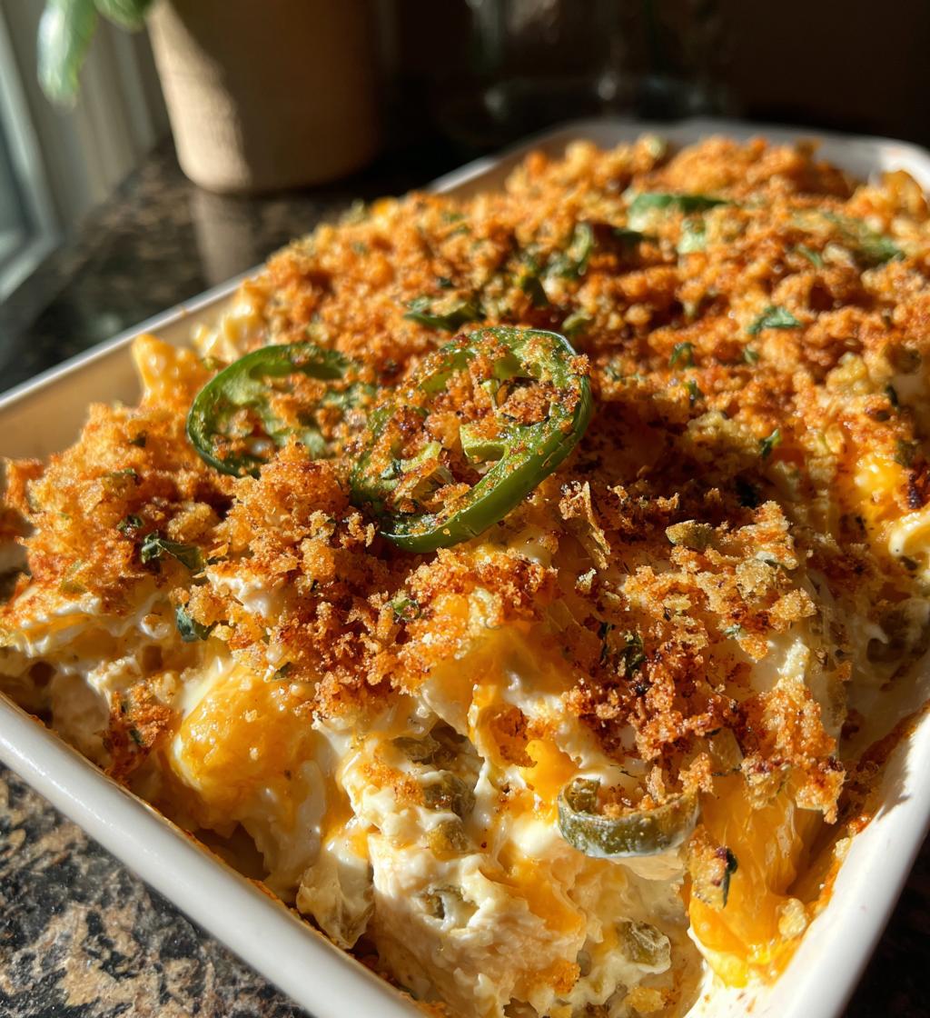jalapeno popper chicken casserole