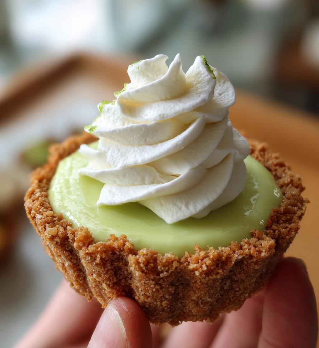 key lime pie mini dessert