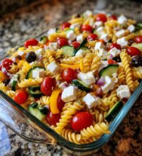 layered pasta salad