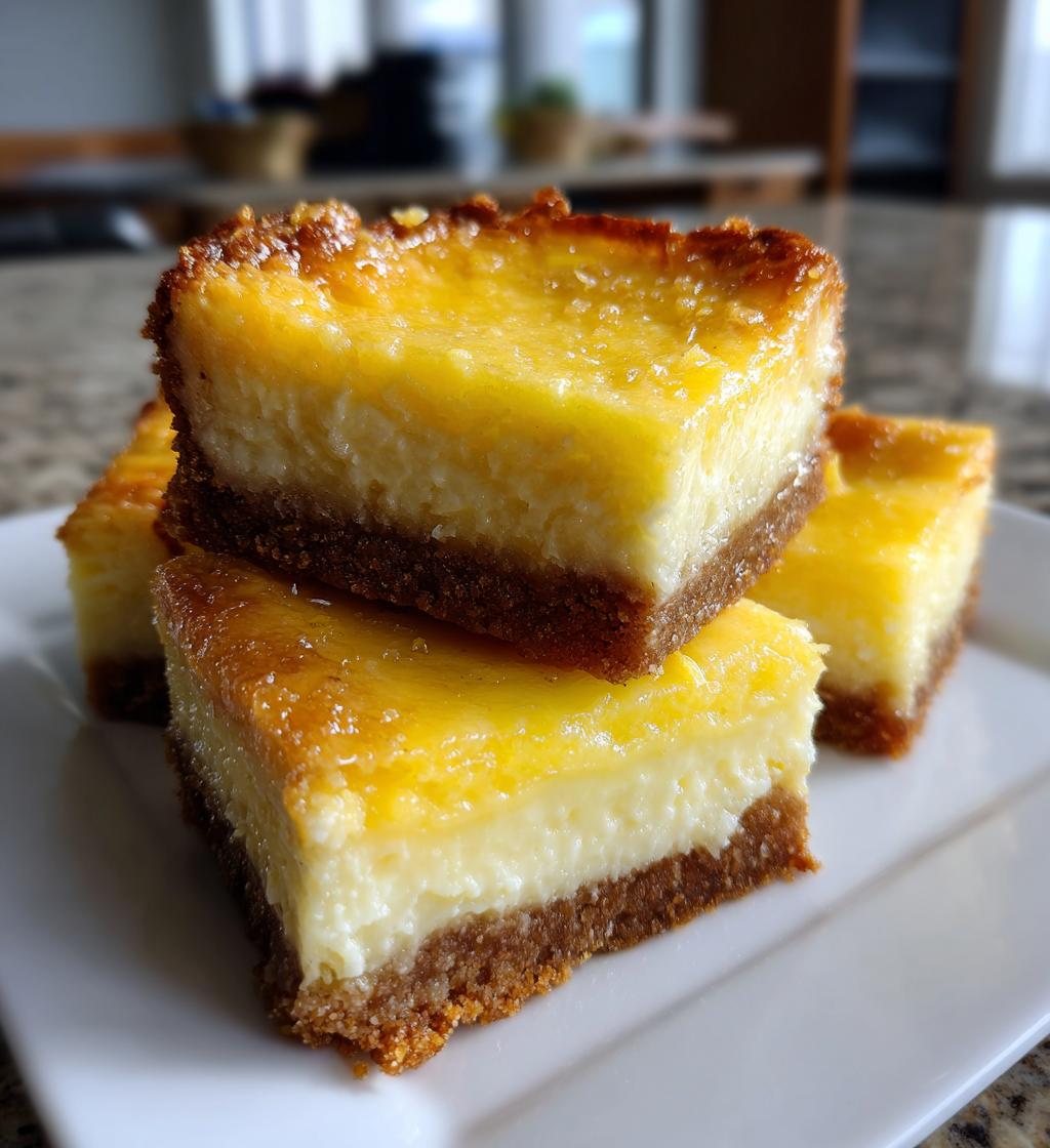 lemon cheesecake bars - detail 1