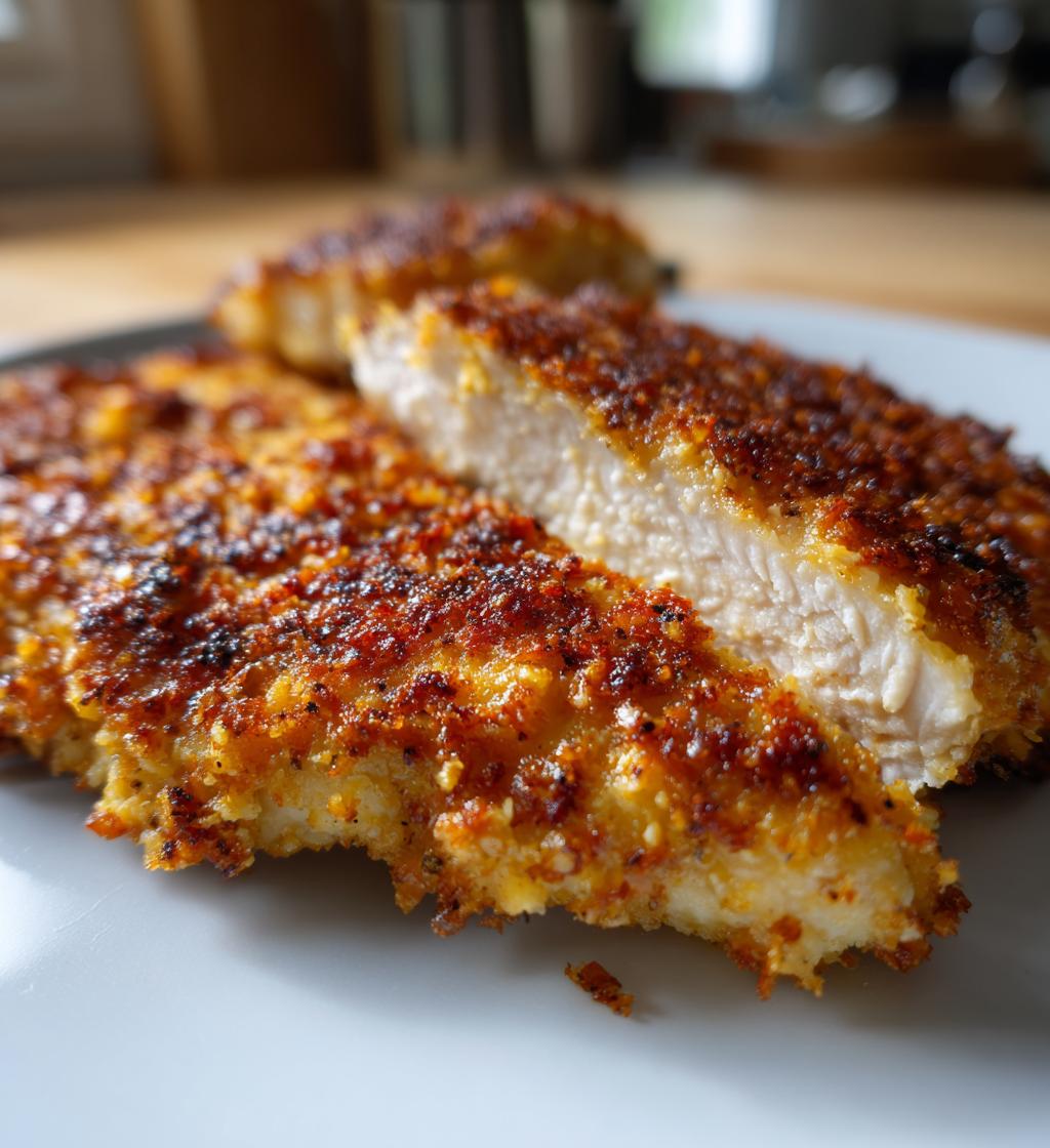 longhorn parmesan crusted chicken