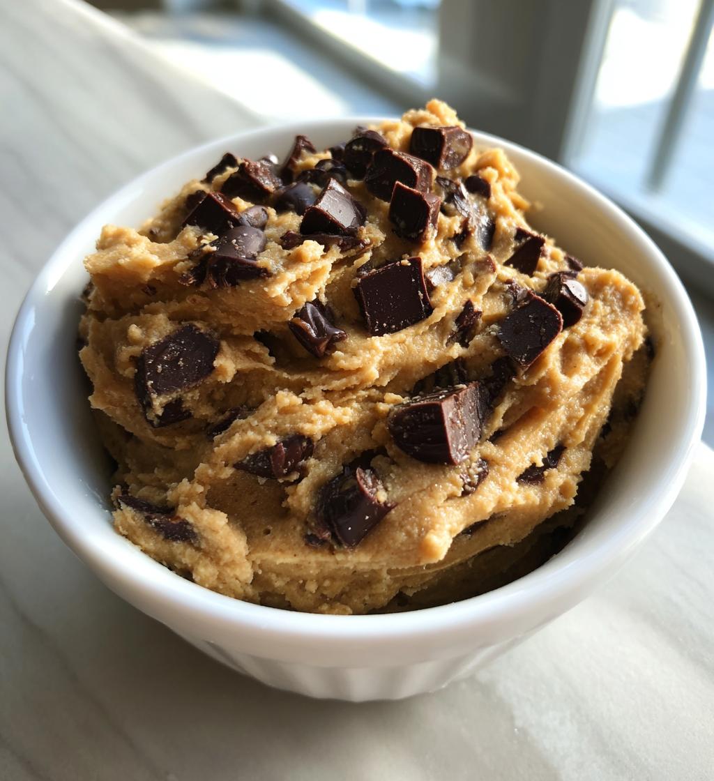 low carb high protein greek yogurt cookie dough - detail 1