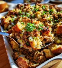 meat stuffing thanksgiving