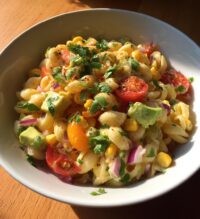mexican corn pasta salad