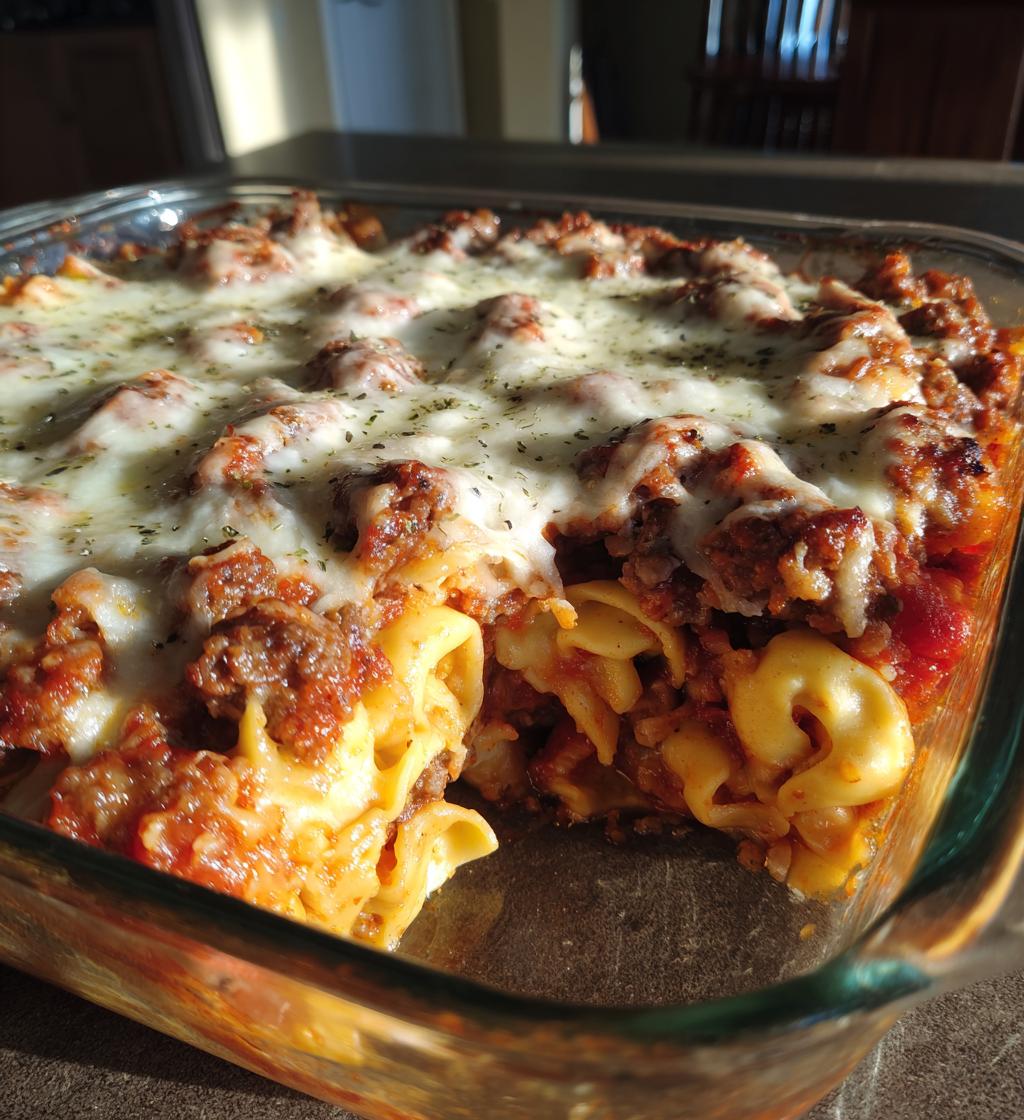 million dollar baked tortellini casserole