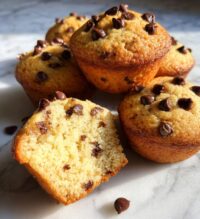 mini chocolate chip muffins