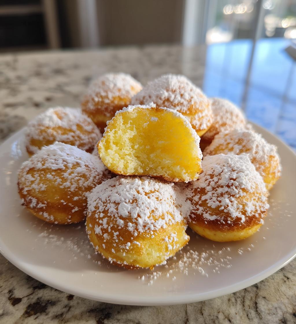 mini lemon drop cakes recipe - detail 1