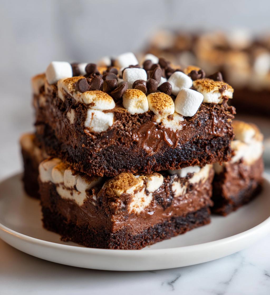 mississippi mud cake bars