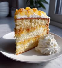 moist pineapple cake