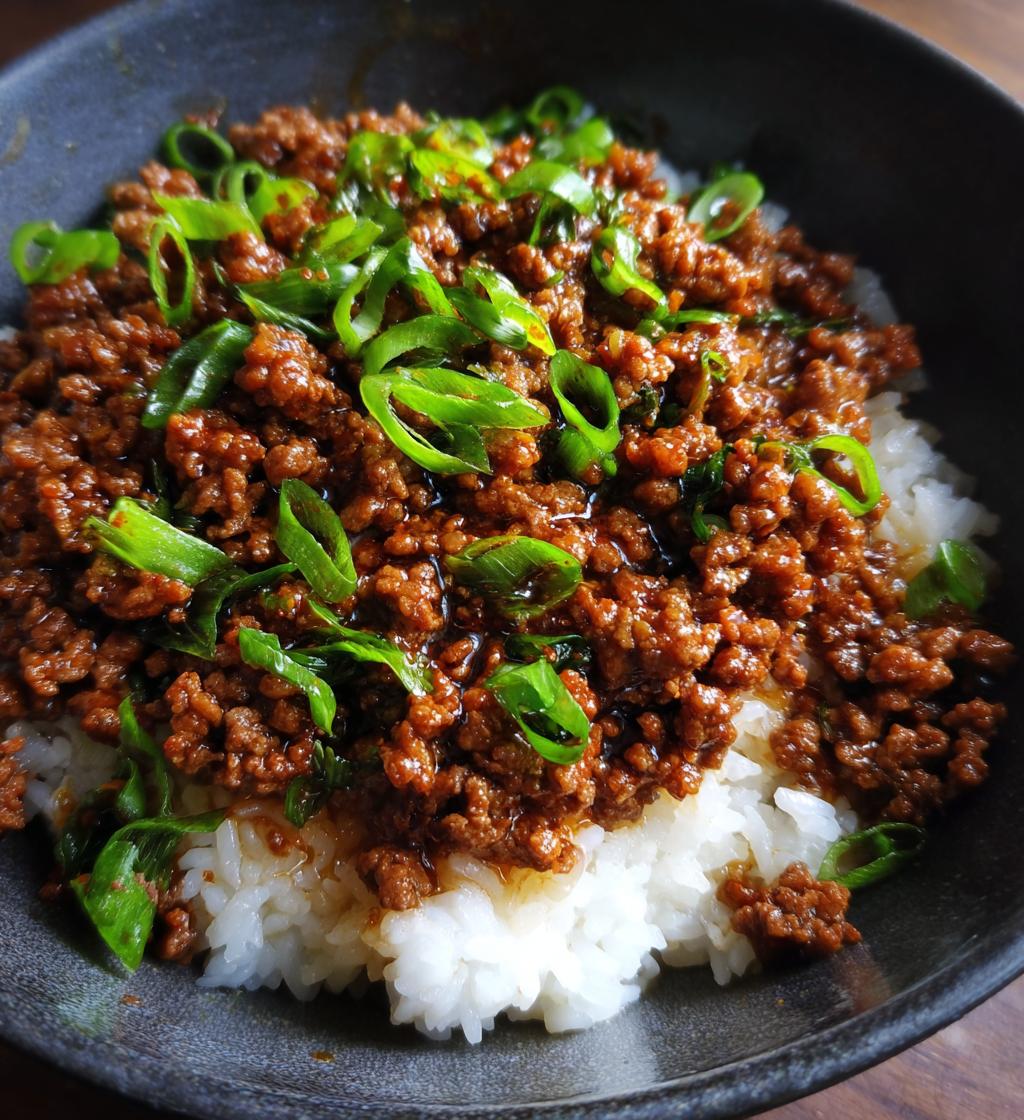 mongolian ground beef a flavorful and quick delight