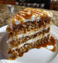 my twisted concoction of caramel spice cake