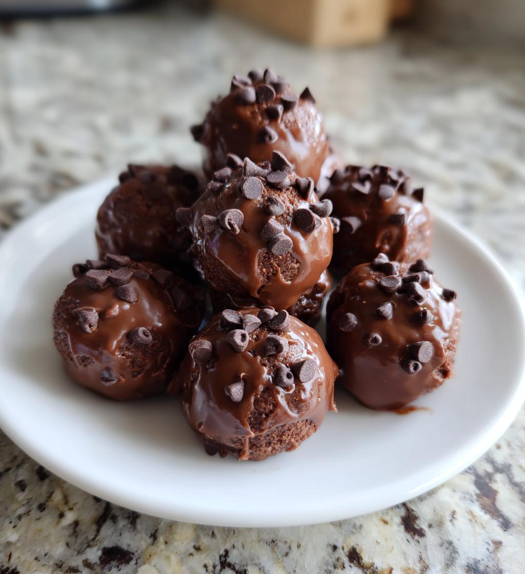 no bake cottage cheese brownie batter protein bites - detail 1