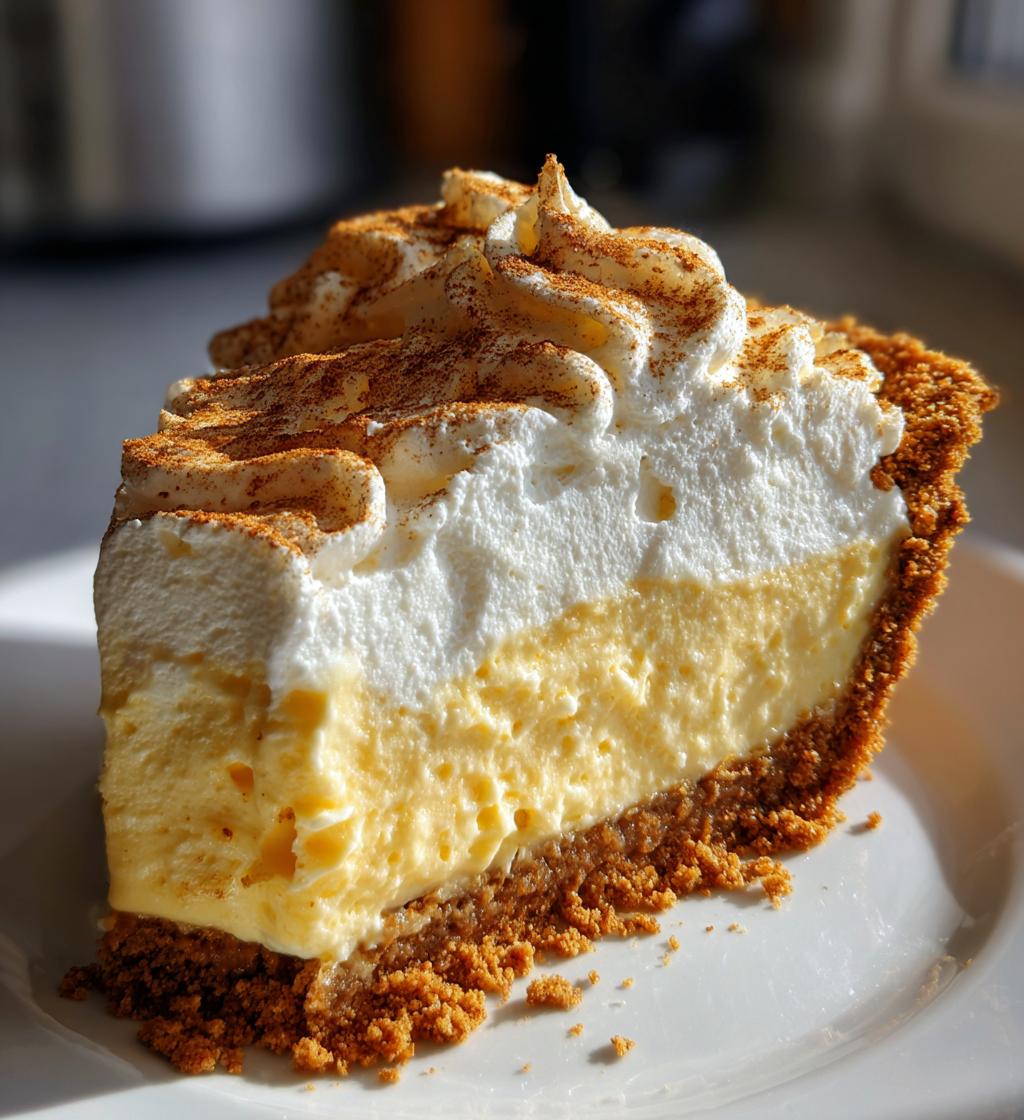 no bake eggnog pie