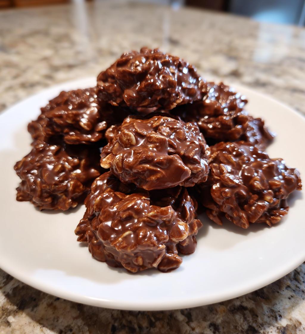 no bake preacher cookies - detail 1