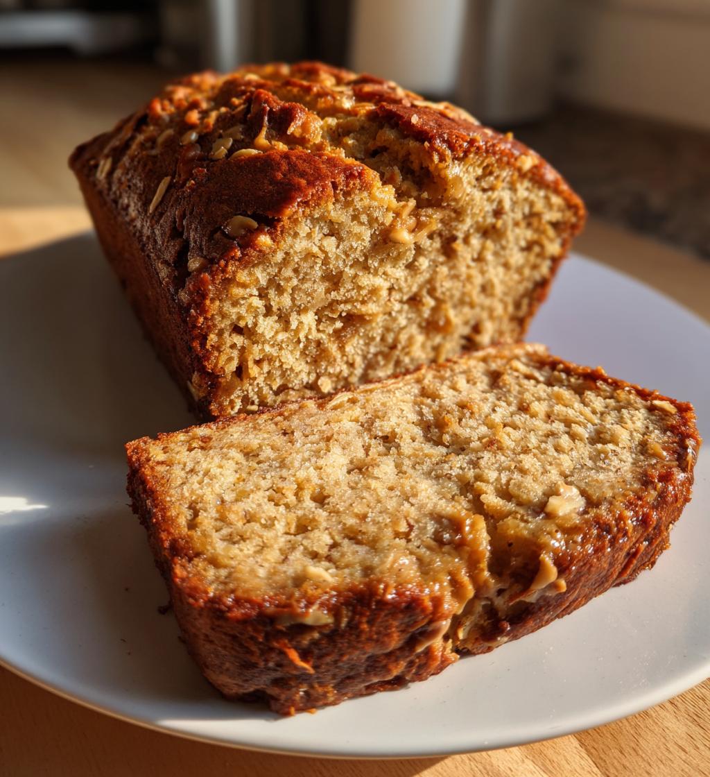 oatmeal peanut butter bread