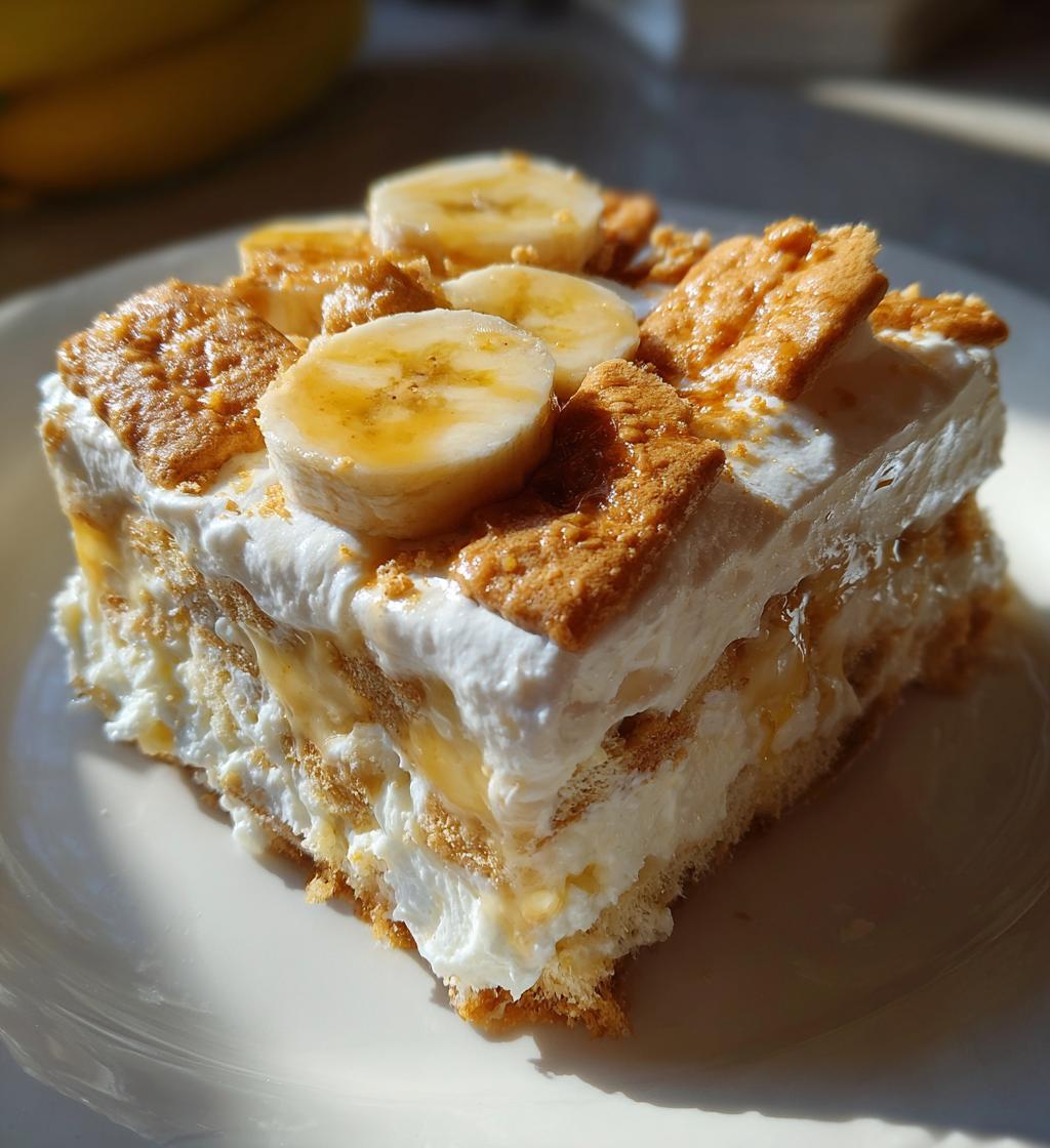 old fashioned banana pudding - detail 1