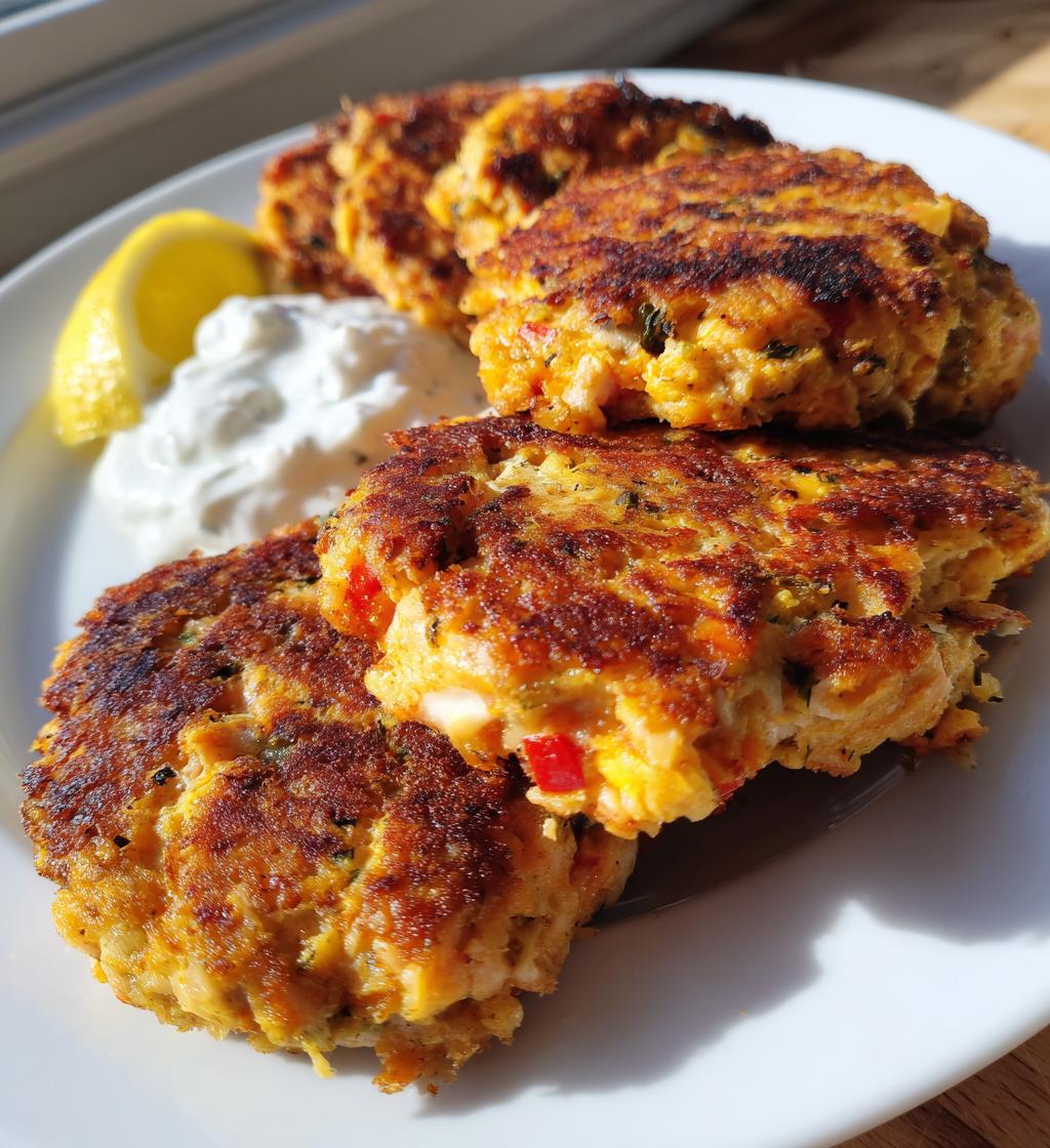 old fashioned salmon patties - detail 1