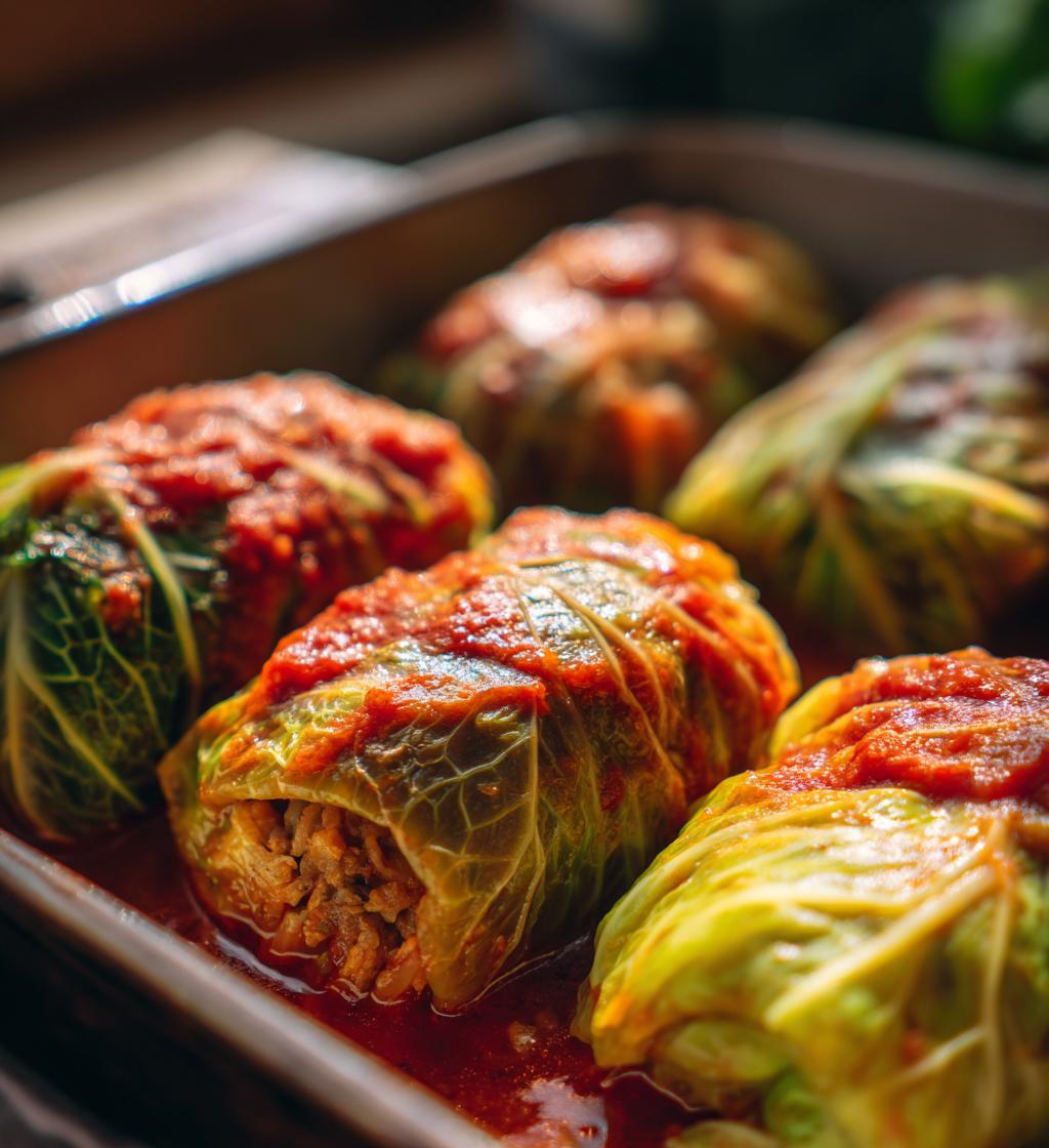 old fashioned stuffed cabbage rolls