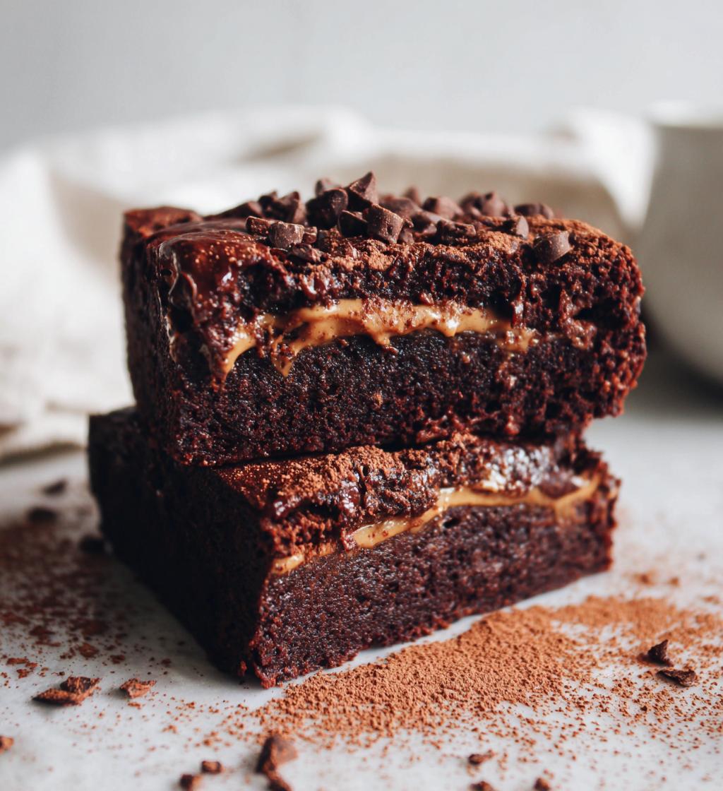 one minute protein brownie - detail 1