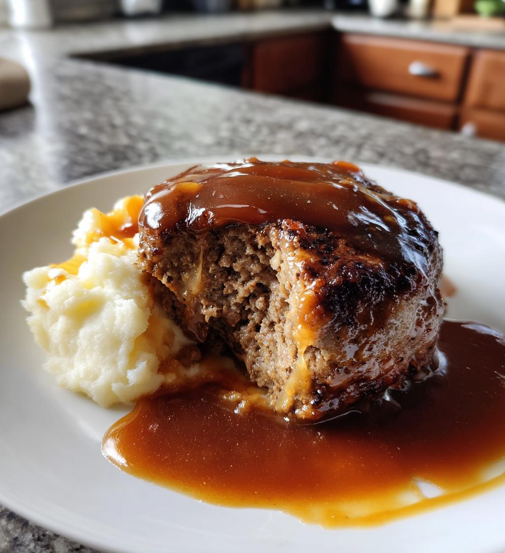 one of the very best salisbury steak a comforting classic