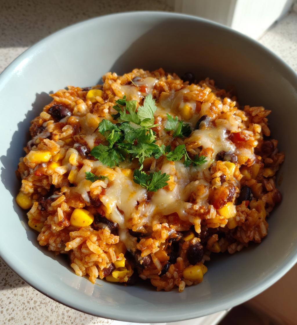 one pot mexican rice casserole