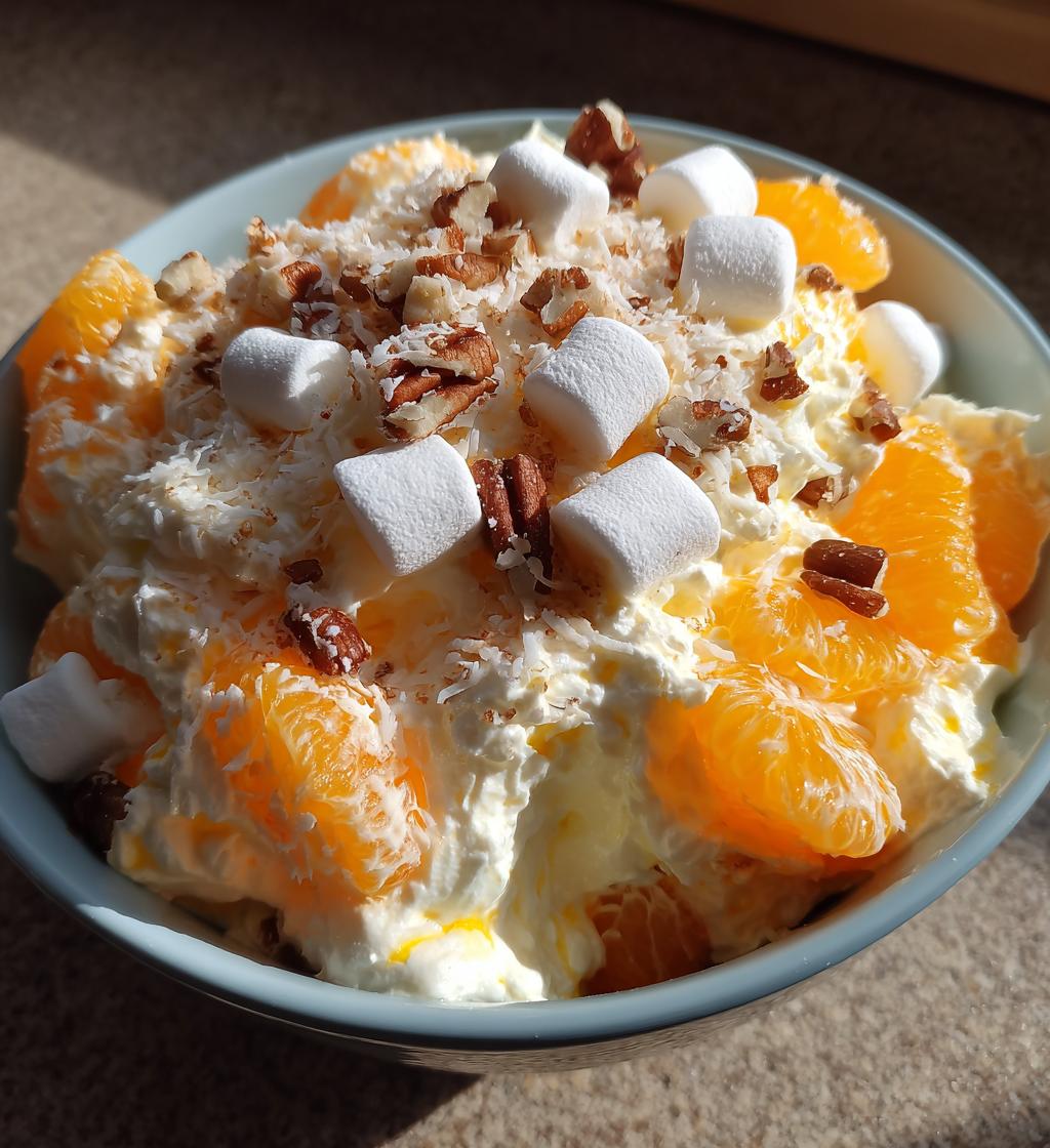 orange dreamsicle salad 2