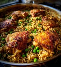 oven baked chicken and rice