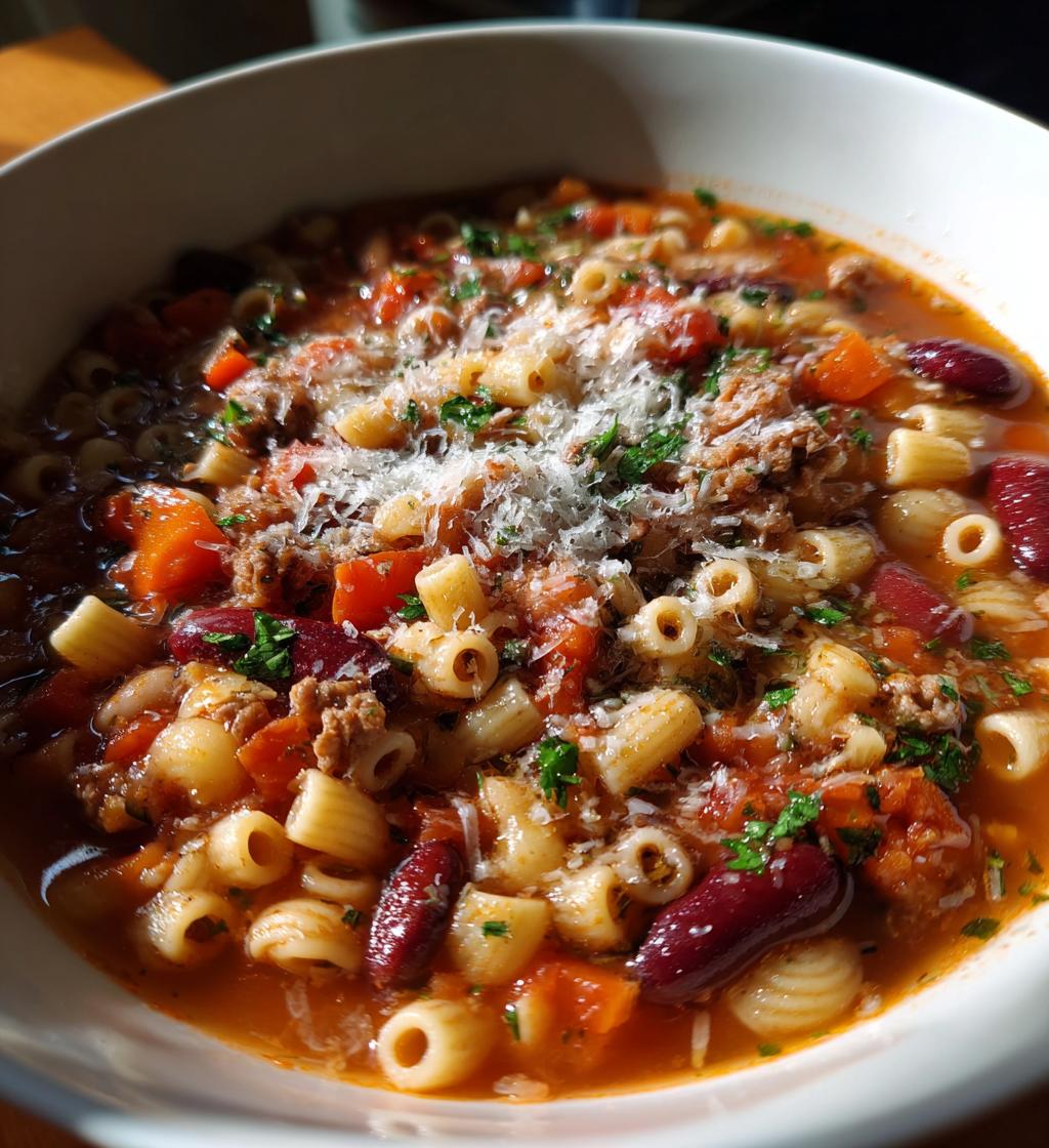 pasta e fagioli olive garden - detail 1
