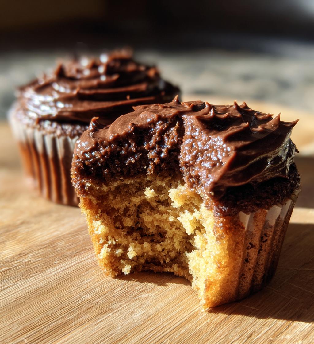 peanut butter filled cupcakes