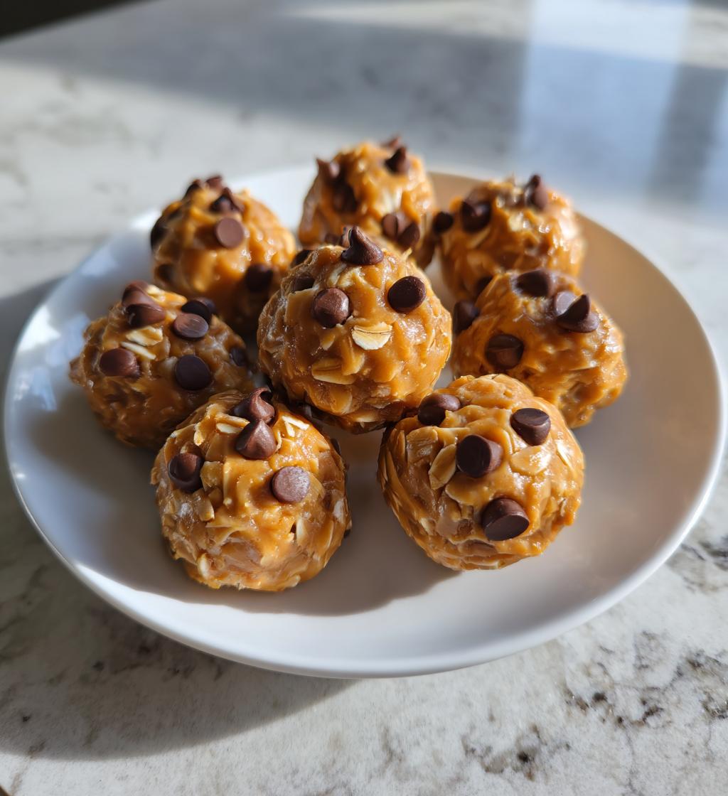peanut butter no bake cookies - detail 1