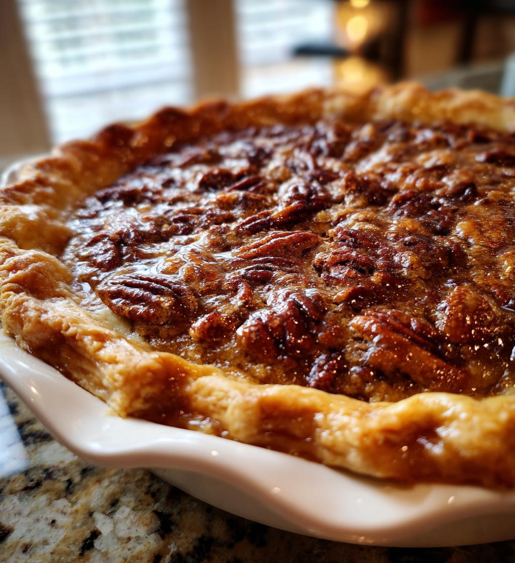 pecan pie cobbler - detail 1